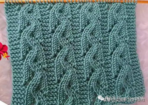 針織作品 40個(gè)美麗的針織針跡設(shè)計(jì)圖案