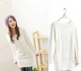 特價(jià)商品! 外貿(mào)訂單 麻花圓領(lǐng)針織長(zhǎng)版毛線(xiàn)洋裝毛衣 九色_世界工廠(chǎng)網(wǎng)中國(guó)產(chǎn)品信息庫(kù)