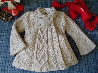 超好看的兒童修身開襟毛衣,熱情活潑,帶編織教程